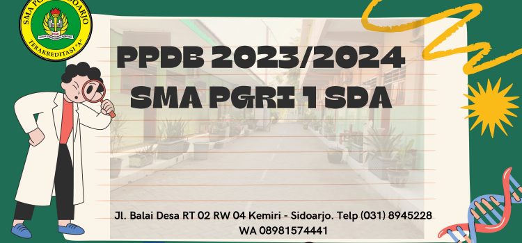 PPDB 2023/2024 SMA PGRI 1 SIDOARJO